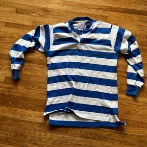 Blue rugby shirt